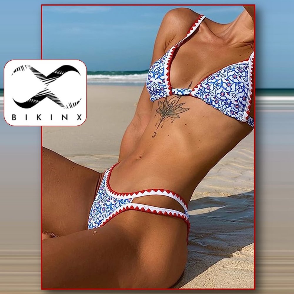 BIKINX Sexy Bohemian Triangle Bikini Set   NEW WITH TAGS! - Picture 7 of 16